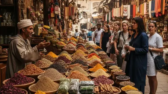 Египетский рынок специй Spice Souk в Каире