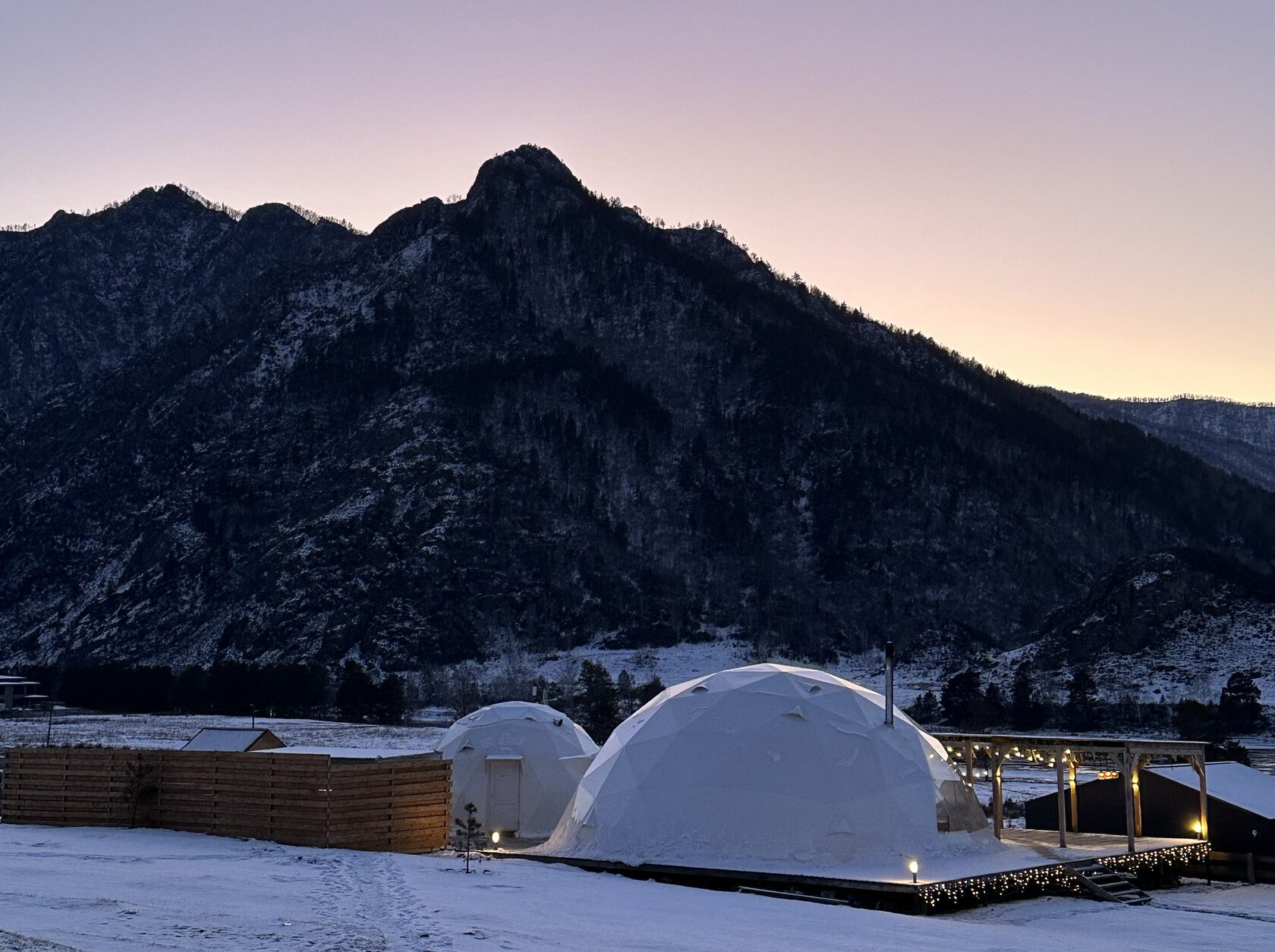 Купольный отель Cloud Park Altay