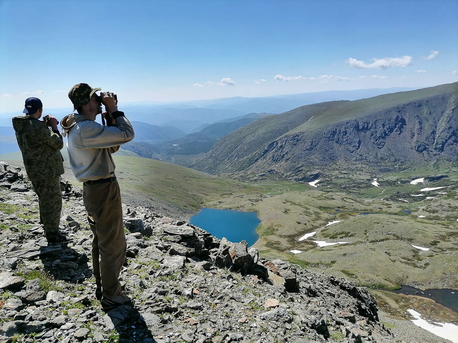 Дикий северный олень в Байкальском заповеднике