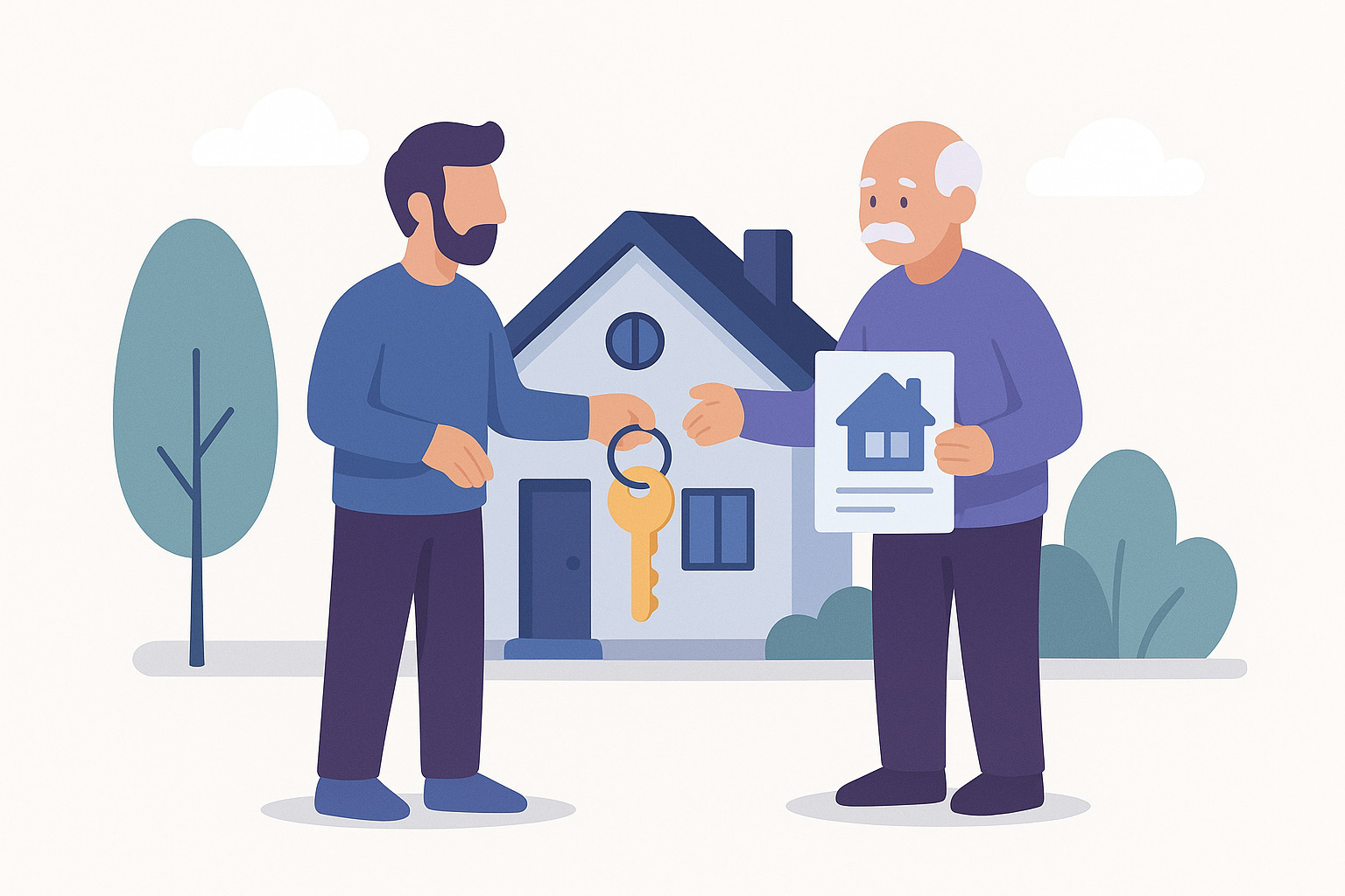 покупка квартиры у пожилого