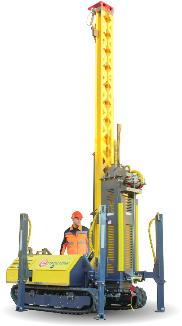 Оператор со сваебойкой