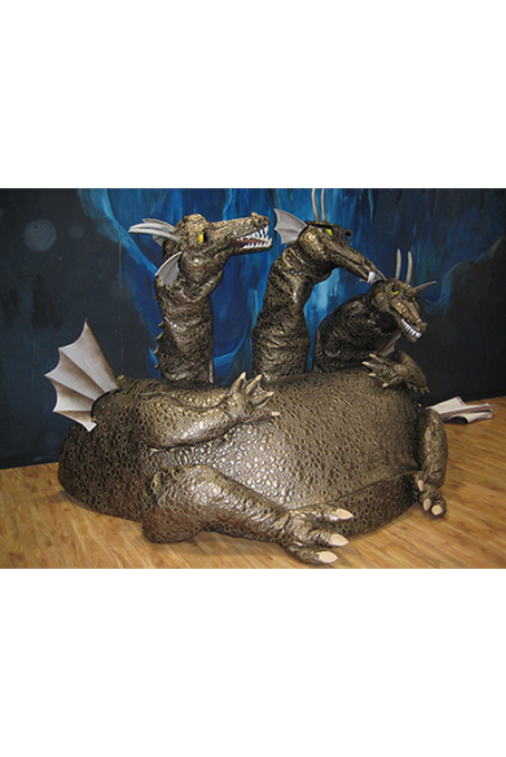 театральная кукла "Змей Горыныч"