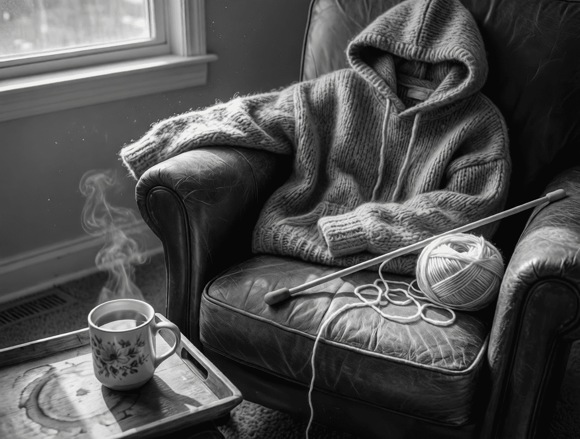 Вязание худи с капюшоном для женщин