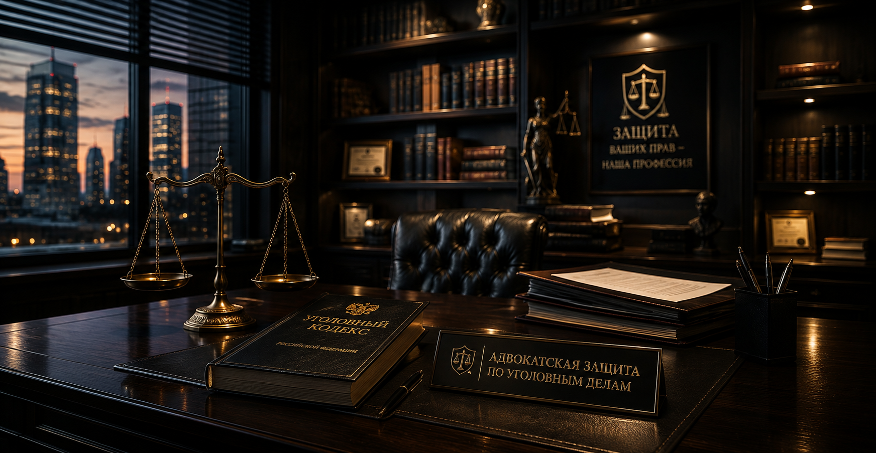 Адвокатская защита по уголовным делам