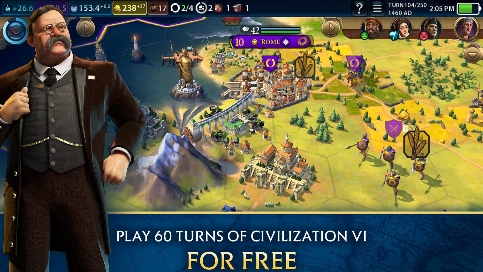 Game preview for Sid Meier's Civilization VI