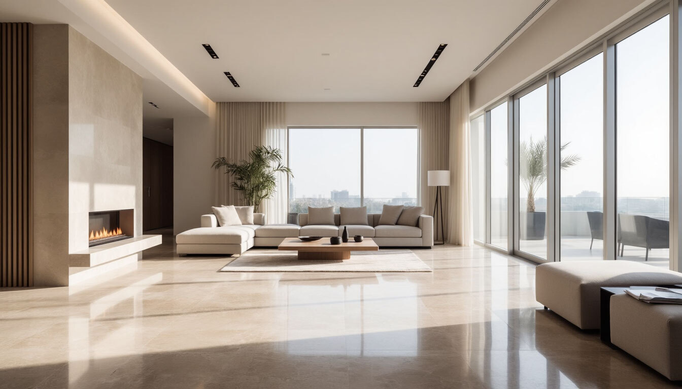 living room in Dubai 