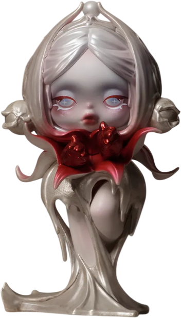 Pop Mart Skullpanda The Silver Fork