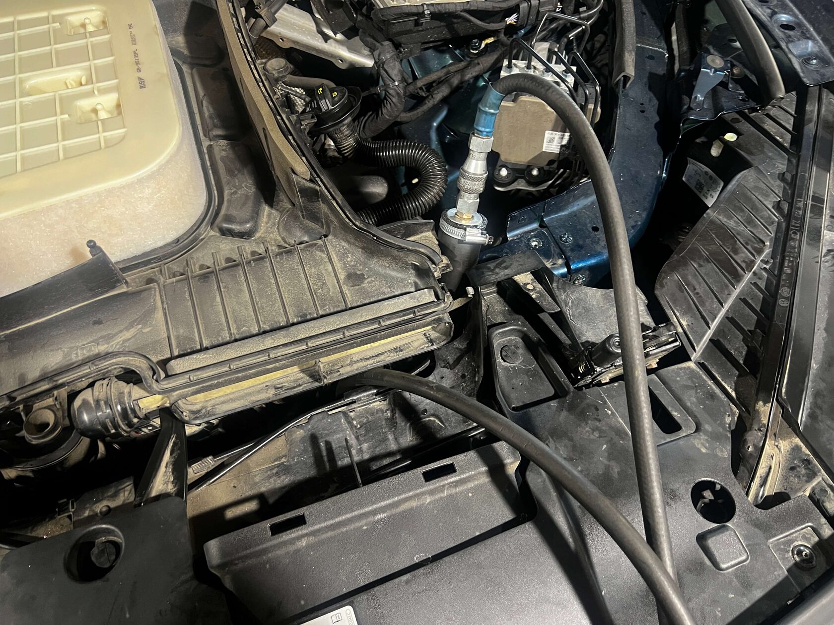 Аппаратная замена антифриза Volkswagen