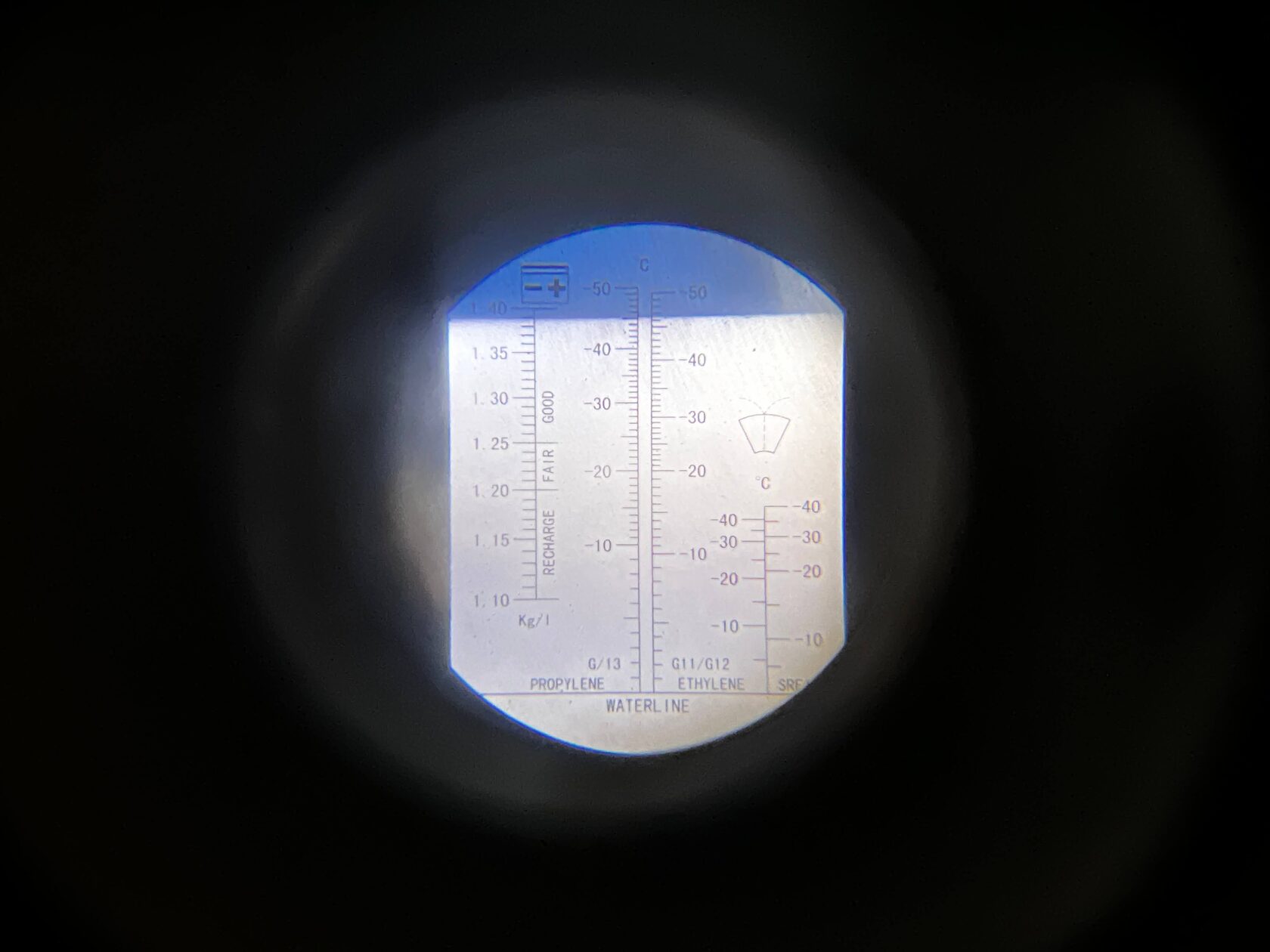 Рефрактометр антифриз Киа