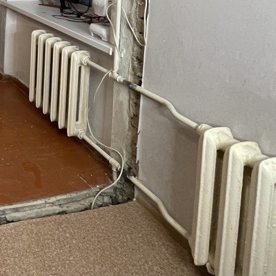 демонтаж радиатора в Омске