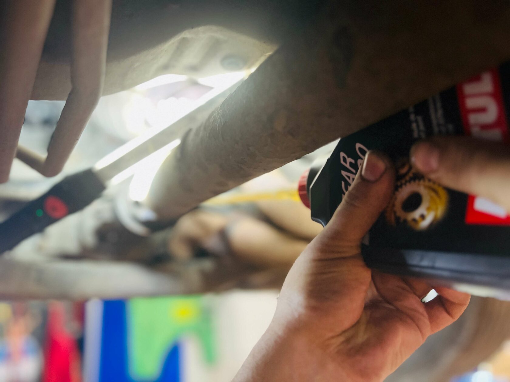 Заправка углового редуктора Toyota