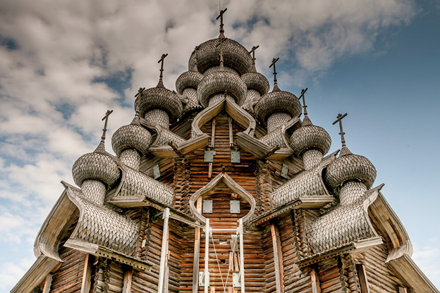 Храм на острове Кижи