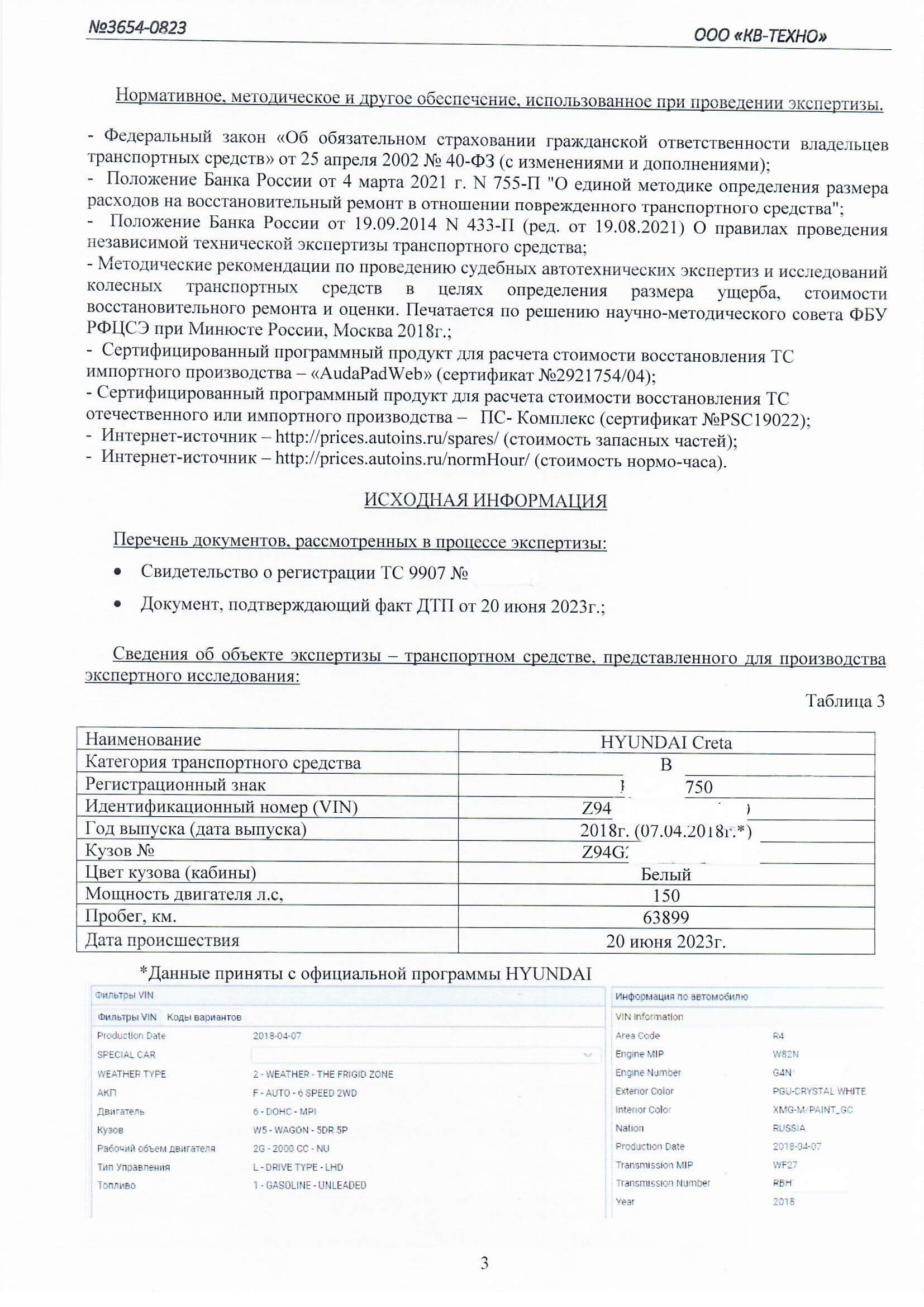 Независимая экспертиза и оценка автомобилей в Москве - КВ-Техно