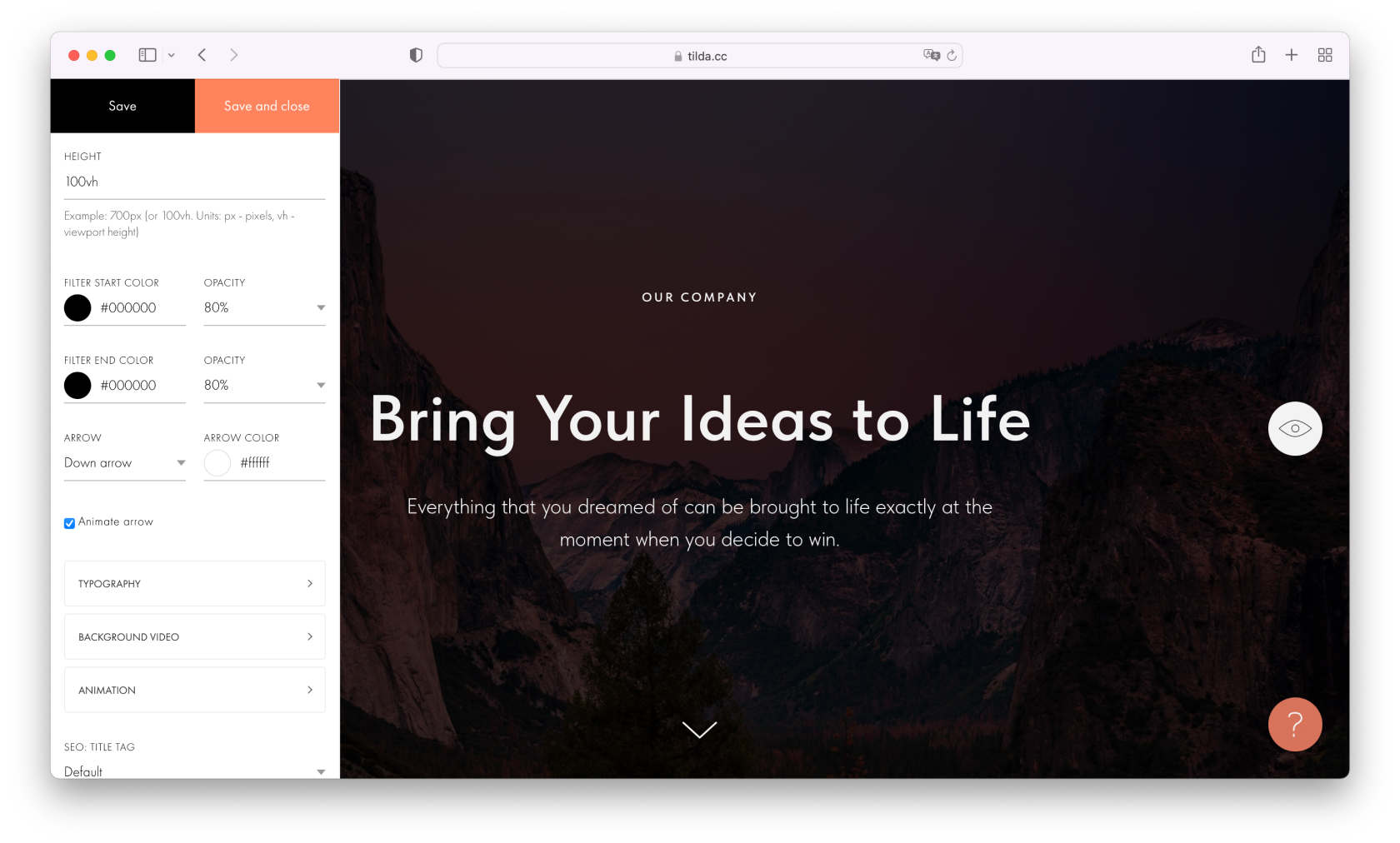 How To Create a Cover for a Website
