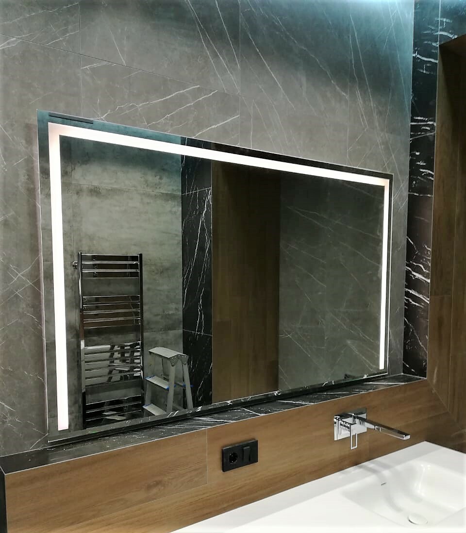 Зеркала с подсветкой на заказ в Краснодаре