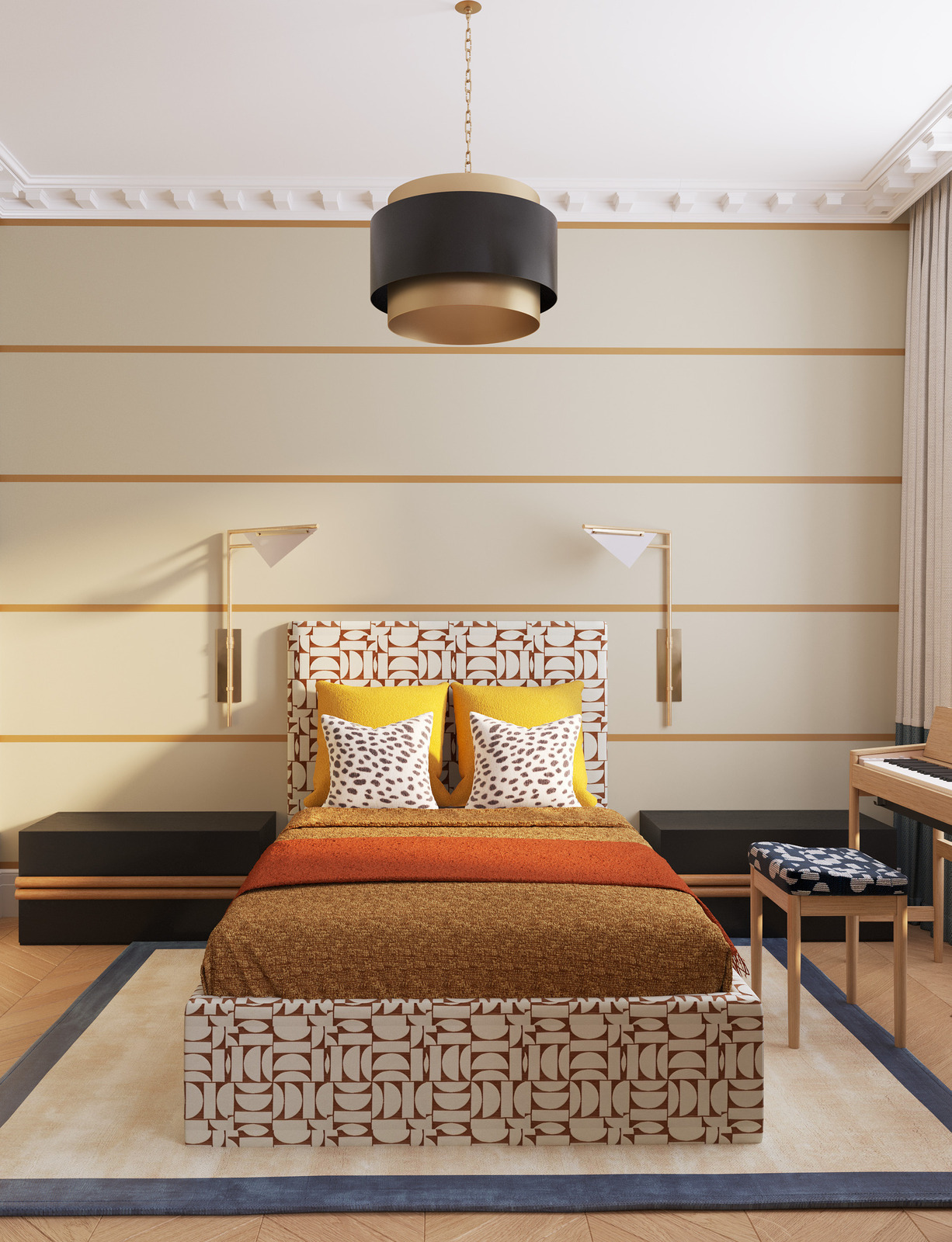 Разработка авторской мебели столярного производства в интерьере дизайнера Екатерины Фёдоровой