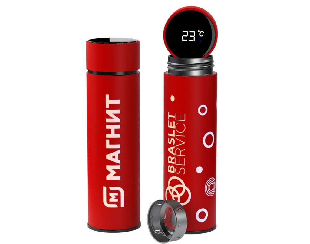 Брендированные металлические термосы в Алматы