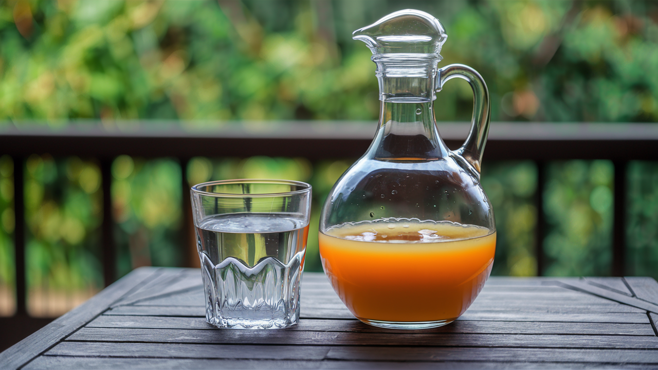 Апельсиновый сок или травяной чай после бани поможет восстановить водный баланс