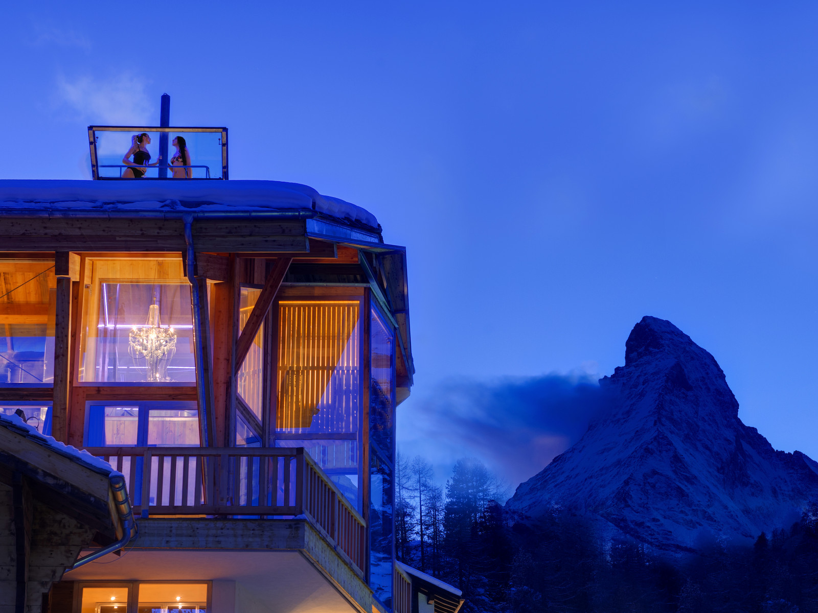 Chalet Zermatt Peak в горах Швейцарии