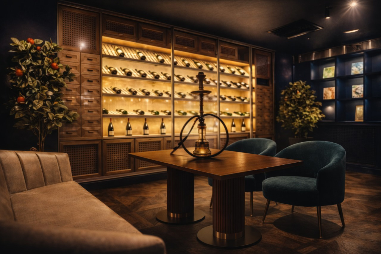 Интерьер лаунджа ЭльГраф