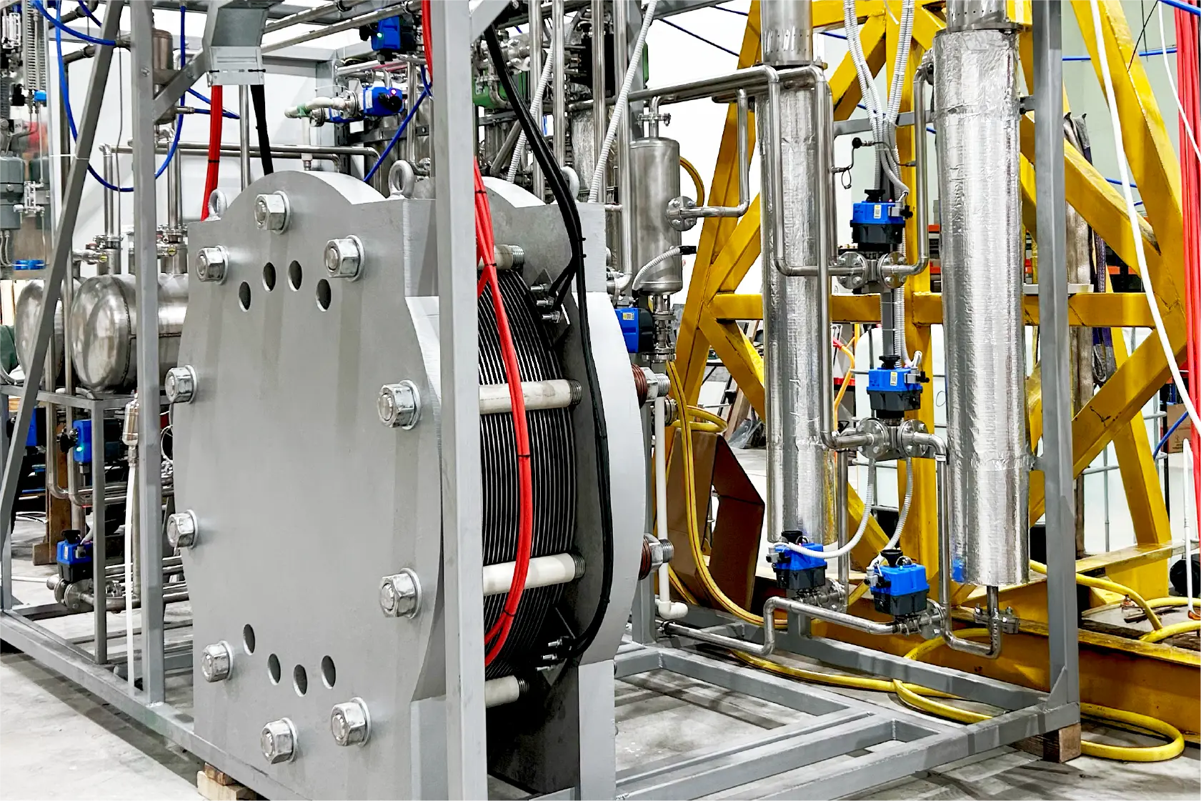 on-site hydrogen, generator cooling, power plant
