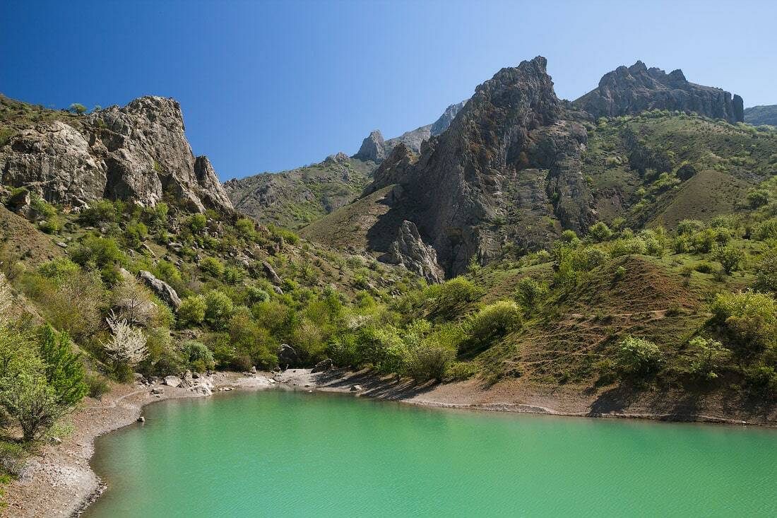 Арпатский водопад Крым