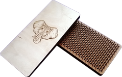 Складные, удобные и красивые доски Садху выполнены из березы с лазерной гравировкой 