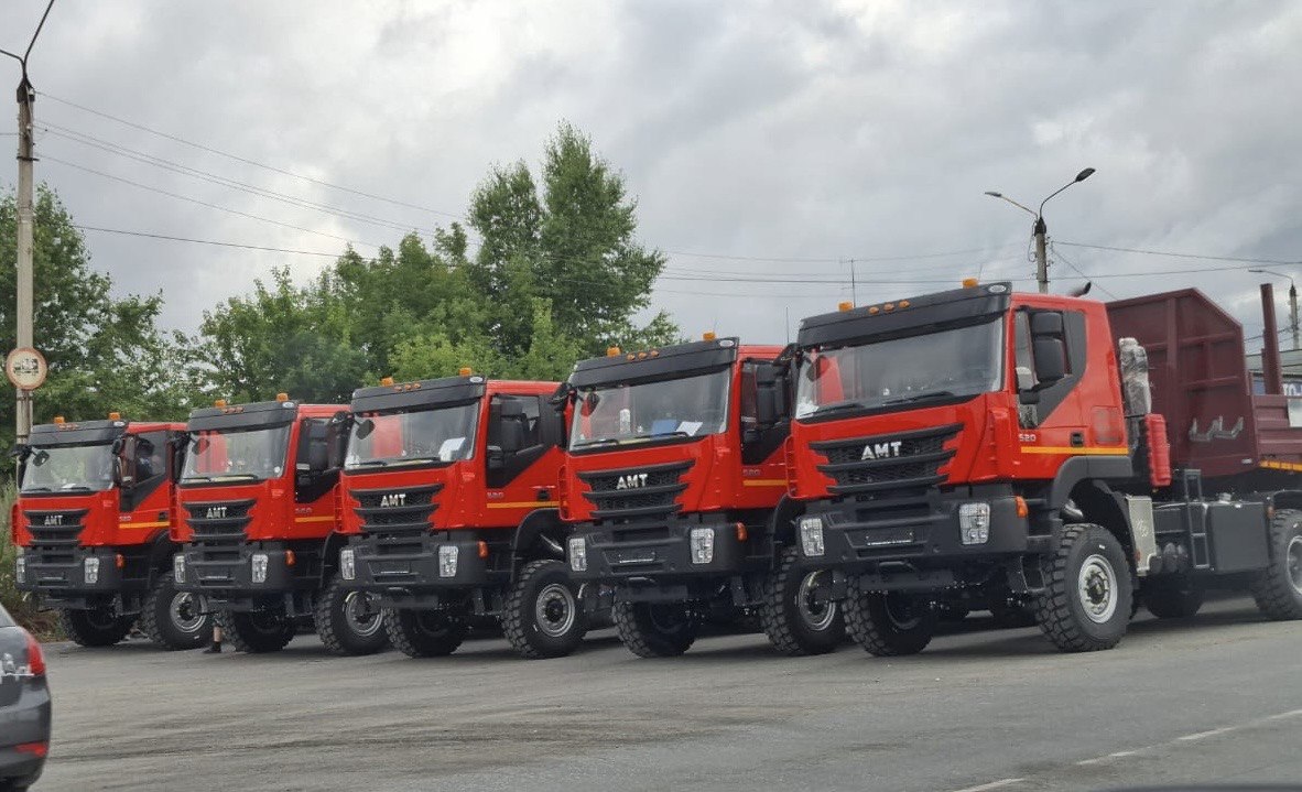 Купить седельный тягач 6х6 АМТ