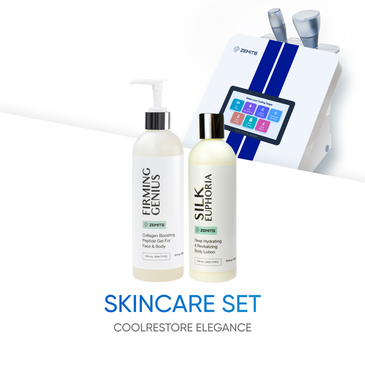 Skincare set Zemits CoolRestore Elegance Esthetic Spa Equipment for sale