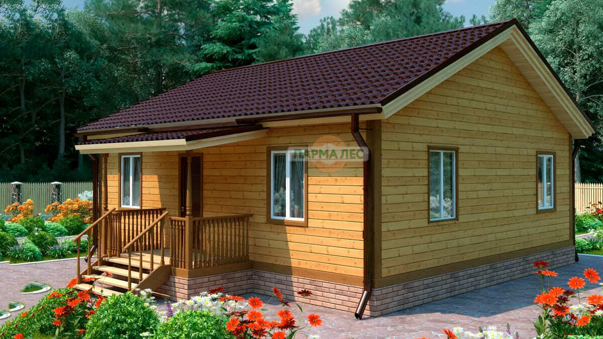 Щитовой домик. Дом за месяц под ключ. Каркасный дом. Дом из бруса. Дачный домик за 100 тысяч рублей.