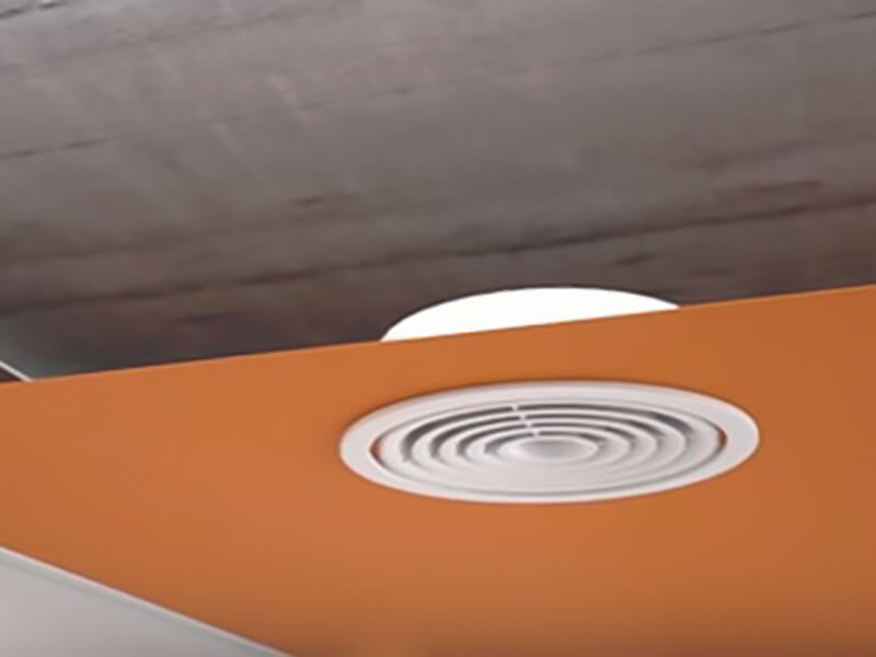 Как закрепить вентилятор в натяжном потолке