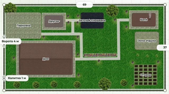 Онлайн-планер благоустройства участка