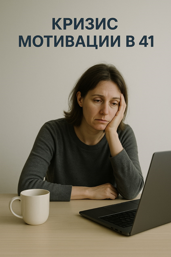 Как вернуть мотивацию к работе в 41 год