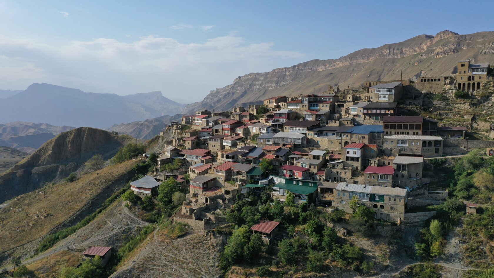 Село Миджах в Дагестане