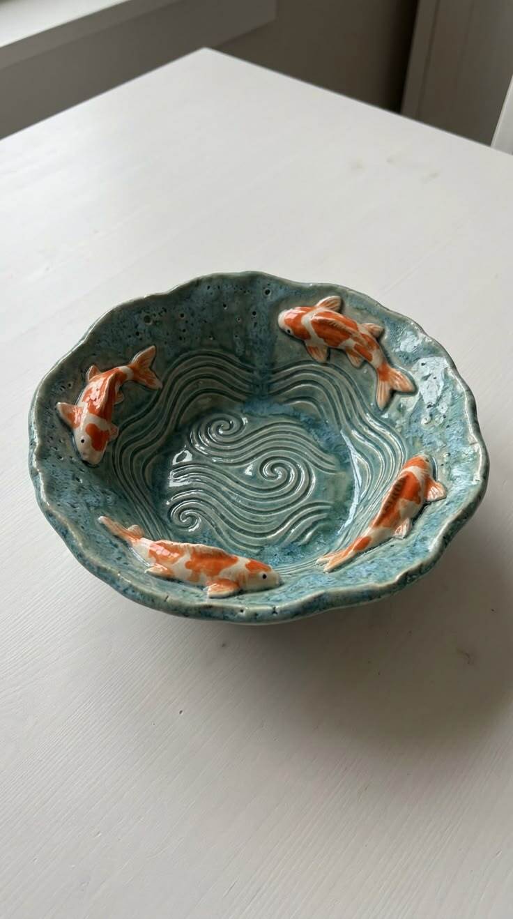 Experimental clay art
