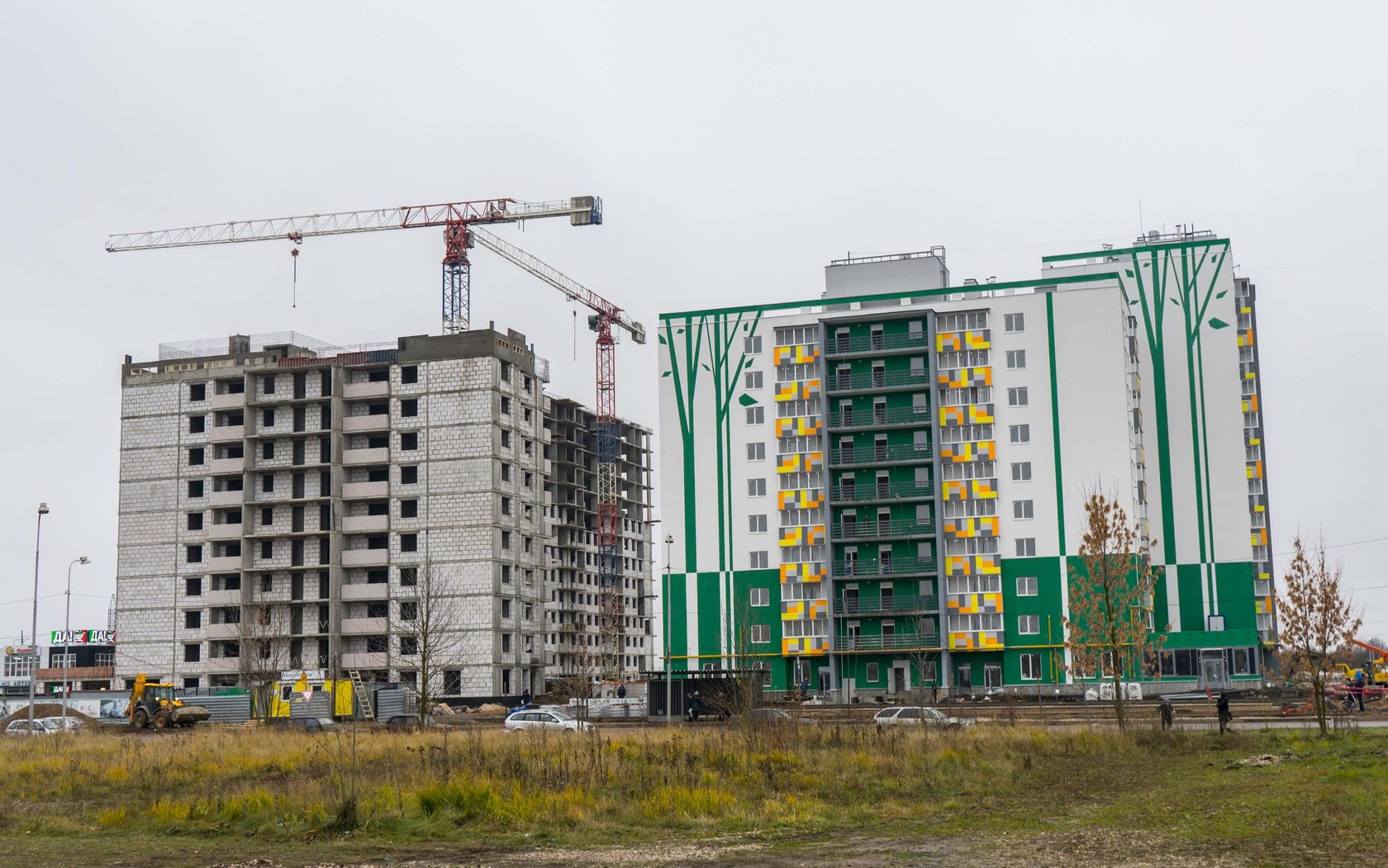 Первый жилой комплекс в Твери