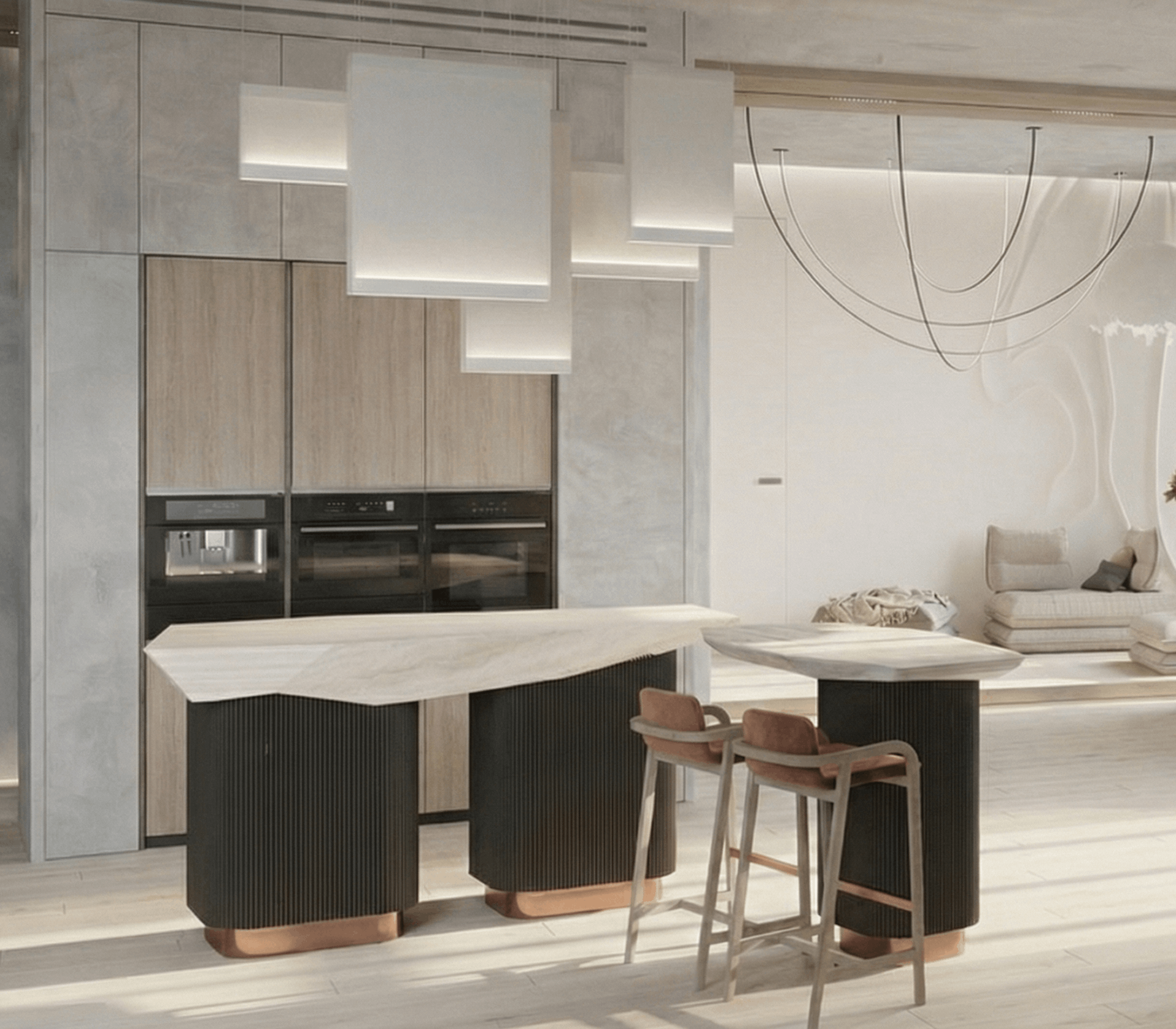 закрывающиеся кухни