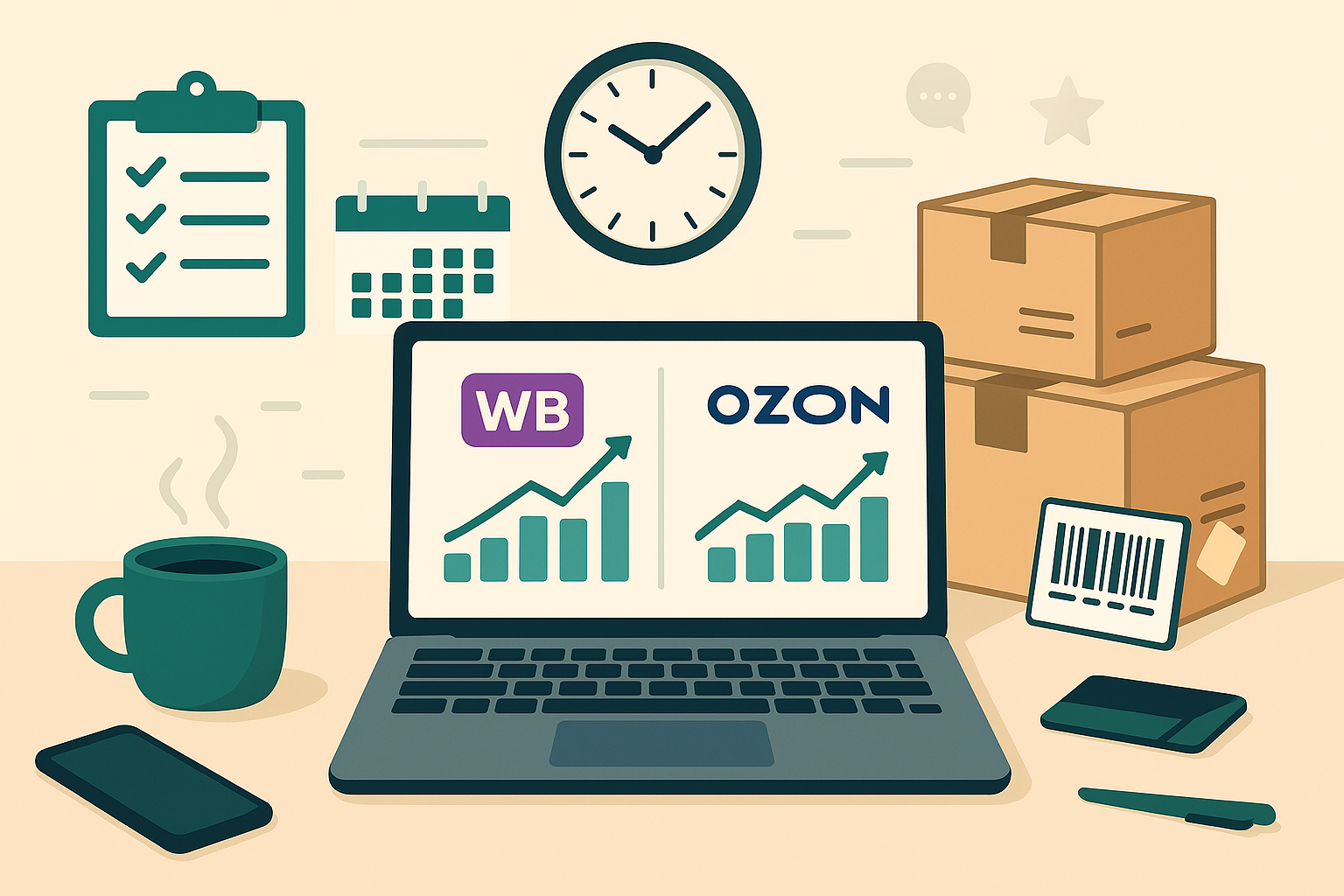 план рабочего дня менеджера маркетплейсов