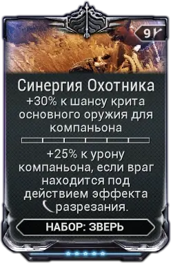Синергия Охотника
