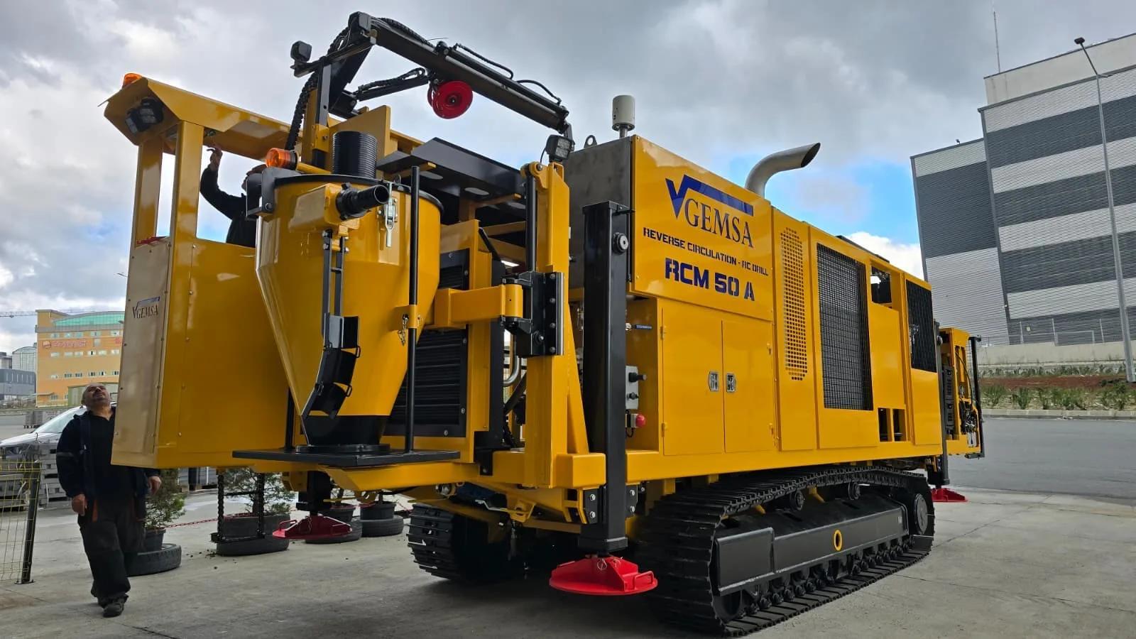GEMSA RCM 50 — буровая установка для RC-бурения