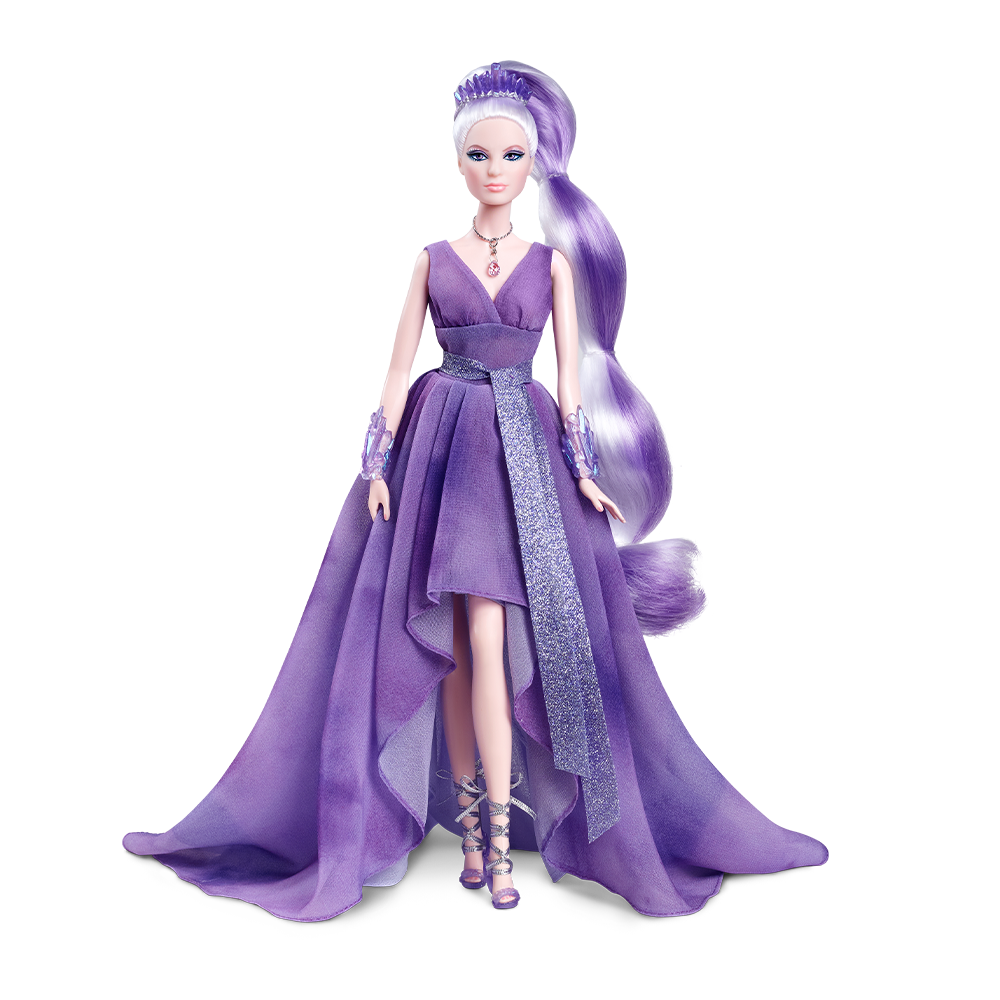 кука Барби на прозрачном фоне