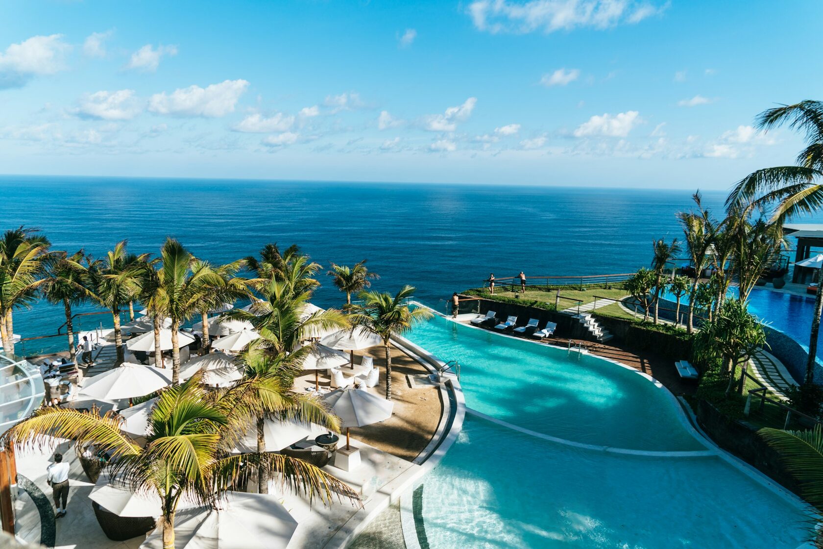 All-inclusive resort pool beach