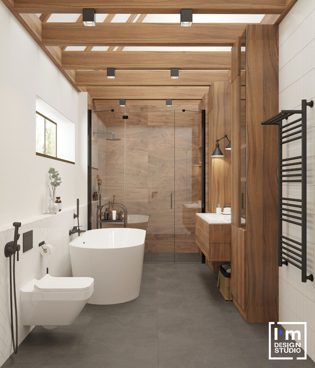 Дизайнеры из I AM DESIGN собрали для вас 10 самых главных лайфхаков эргономики современной ванной комнаты.-6