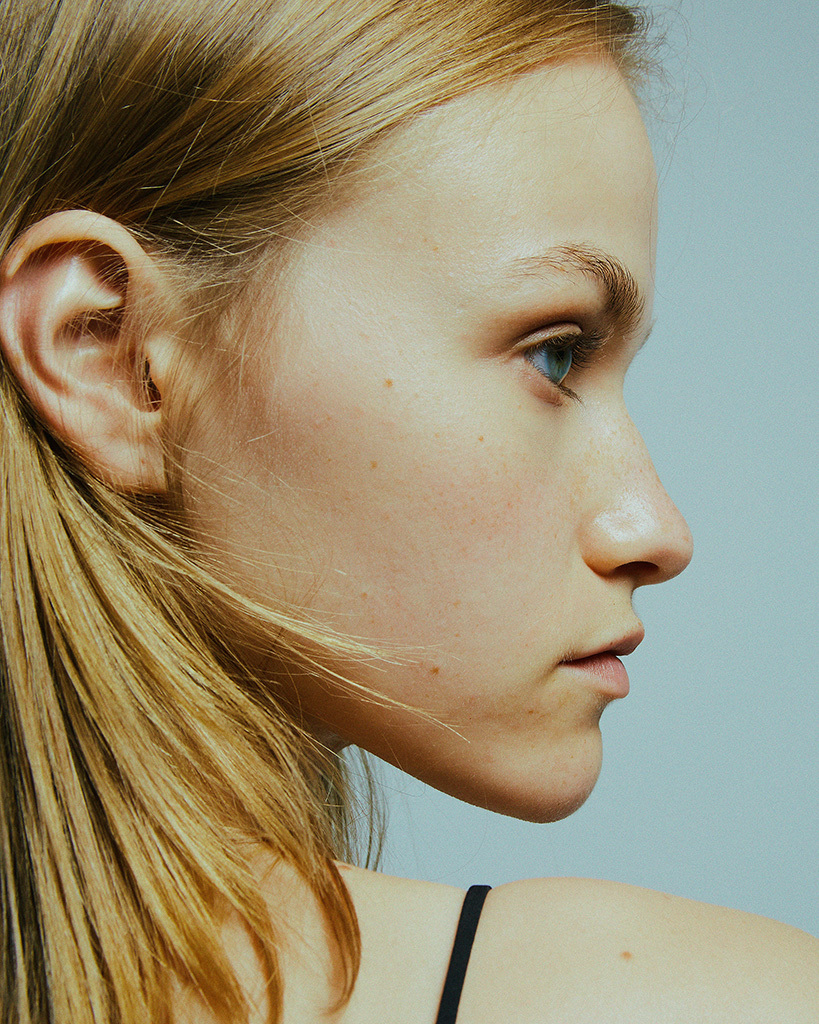 Девушка, модельный тест, портрет,