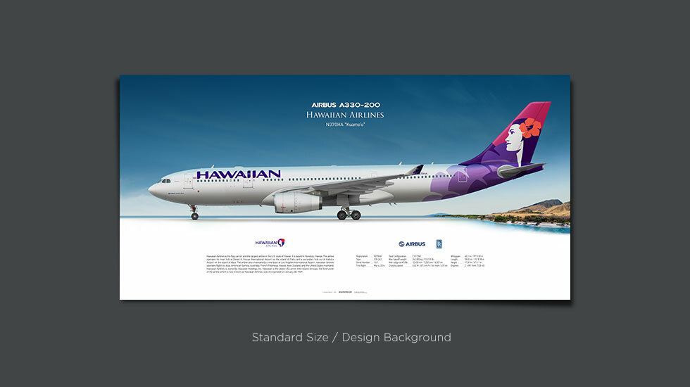hawaiiana330になります。 Hawaiian Airlines Airbus A330‑200 N370HA | Aviaposter