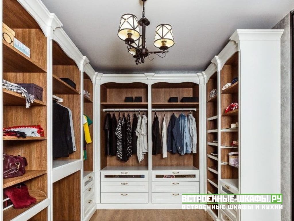 Шкафы в гардеробную комнату по индивидуальному проекту - Пример работы №50