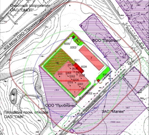 Разработка проектов санитарно защитной зоны
