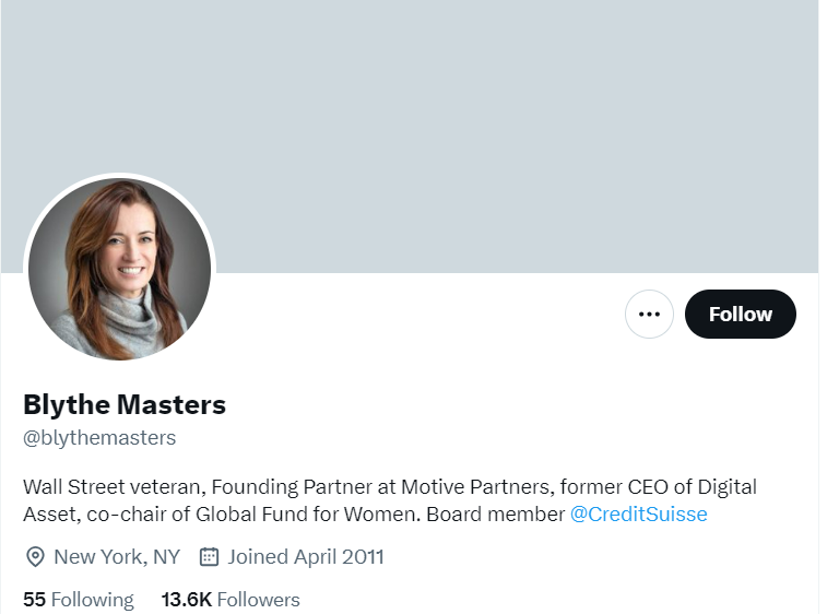 Blythe Masters