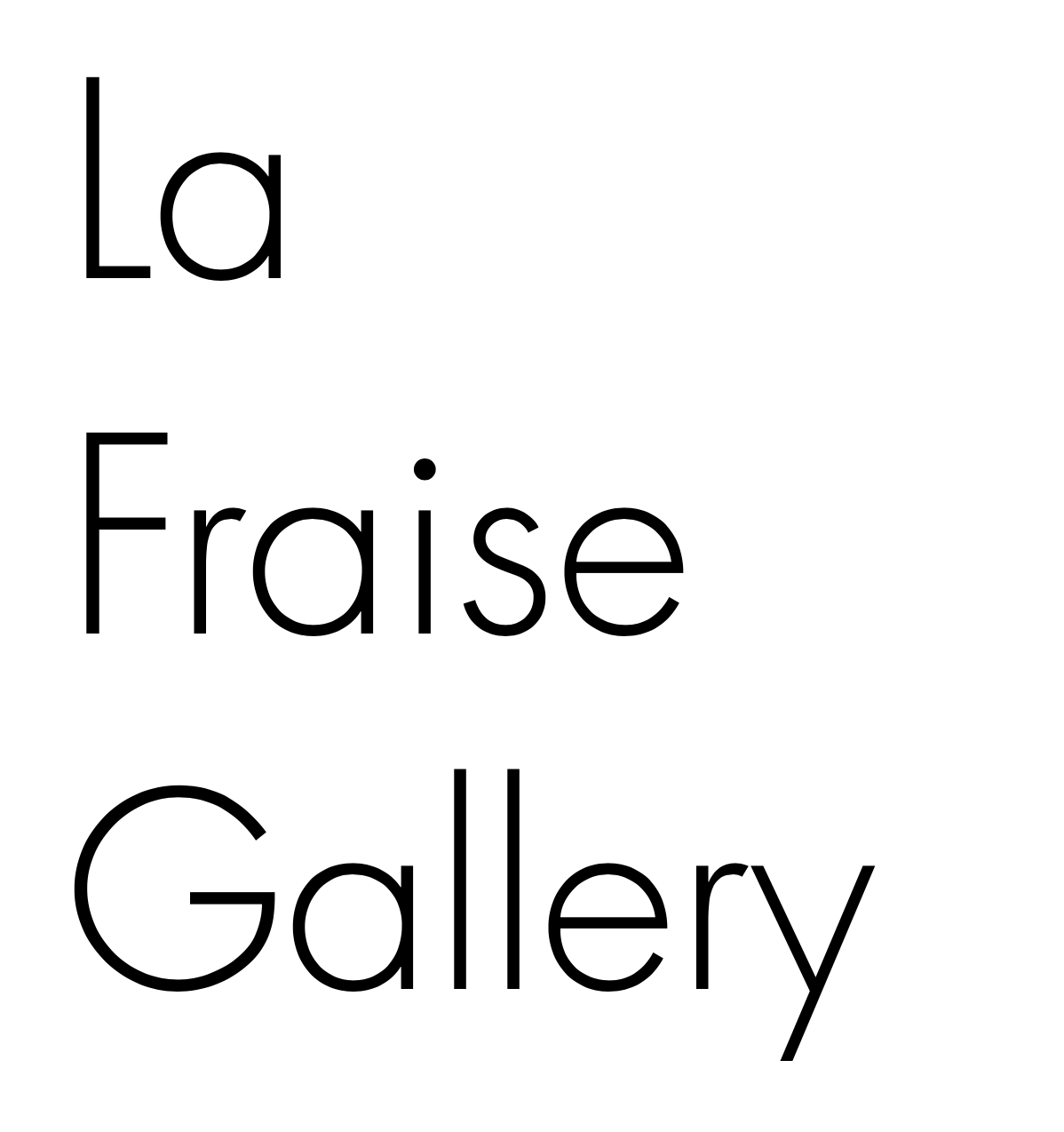 La Fraise Gallery logo