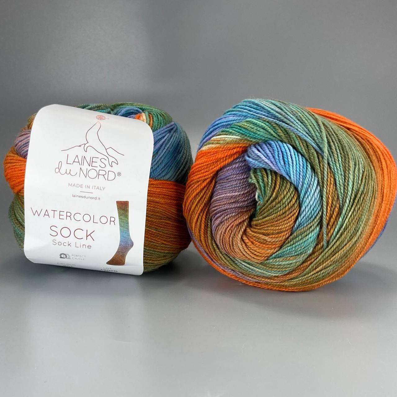 Пряжа Watercolor Sock для вязания носков